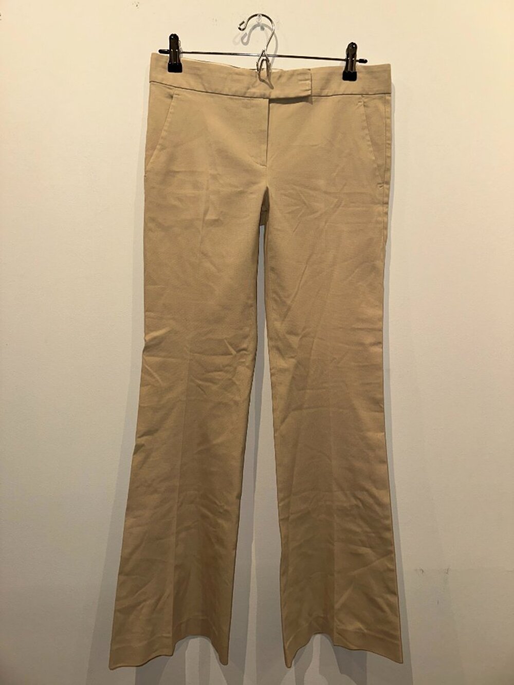 Theory Beige Tailored Dress Pants Trousers